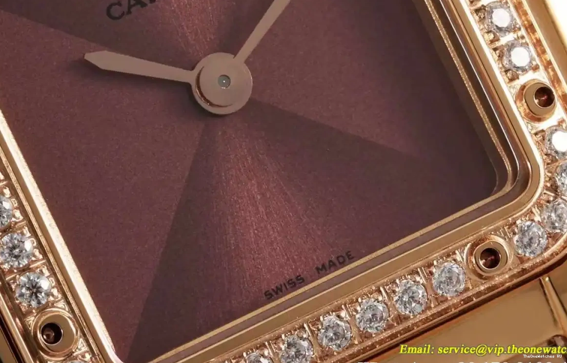 Panthere Quartz 22mm AF De Dia RG RG Secrete Ladies Brown Dial 0406